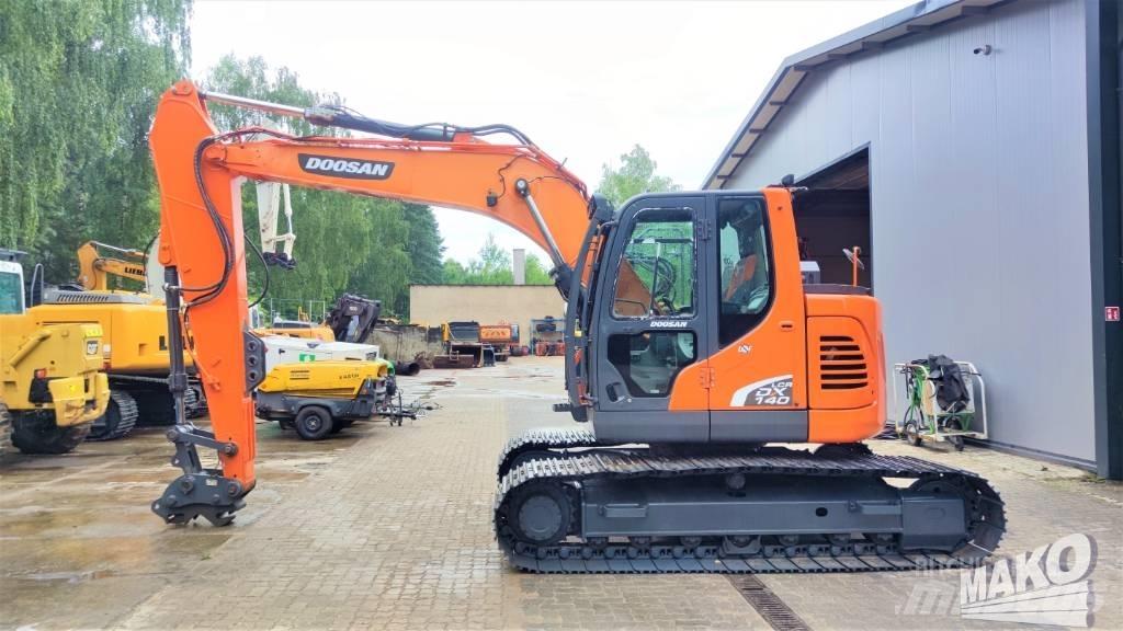 Doosan DX 140 LCR Rupsgraafmachines