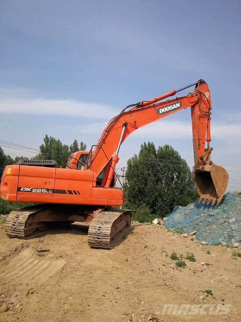 Doosan dx225 Rupsgraafmachines