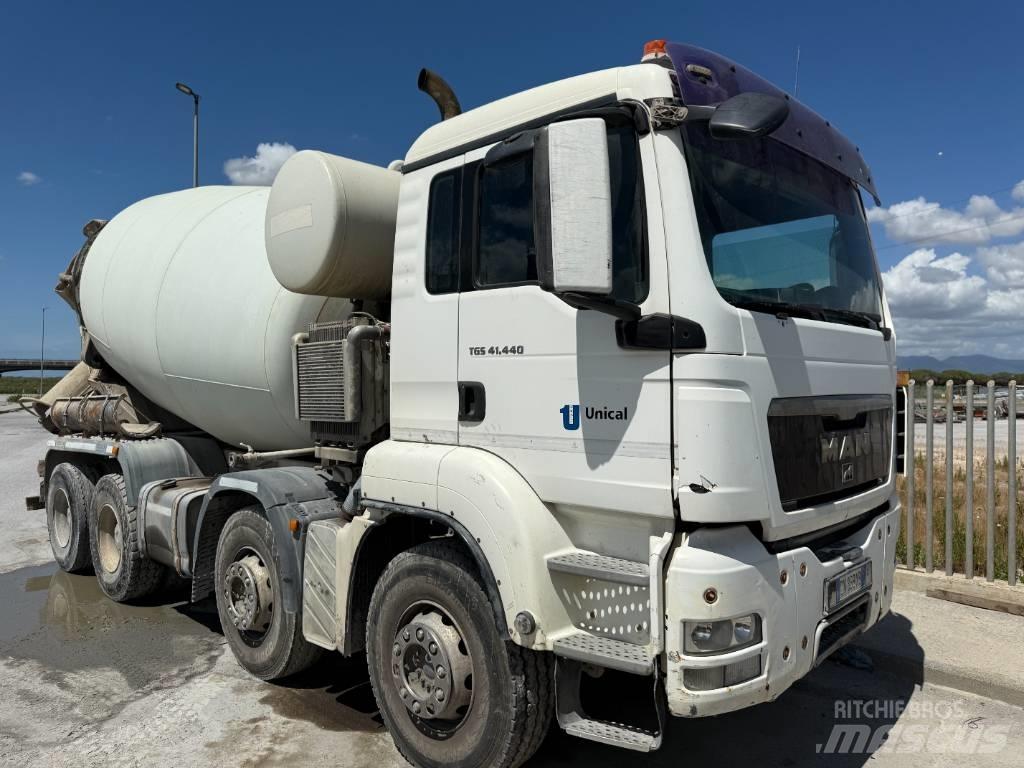 MAN TGS 41.440 Betonmixers en pompen