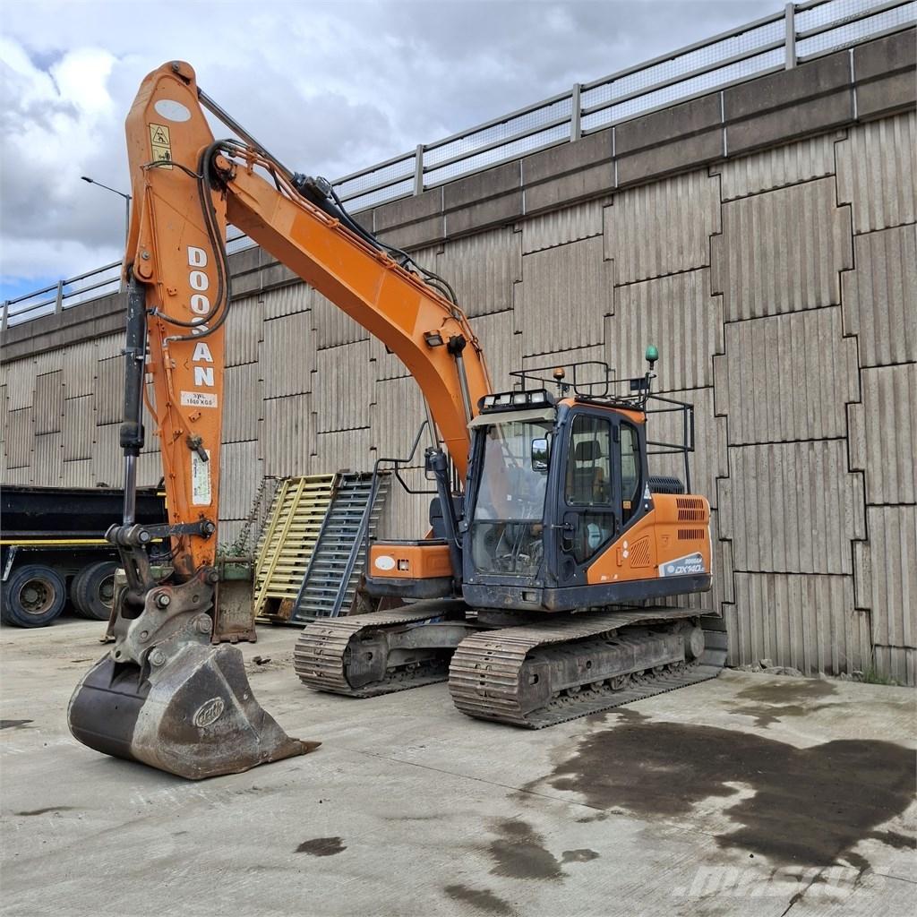 Doosan DX 140 LC Rupsgraafmachines