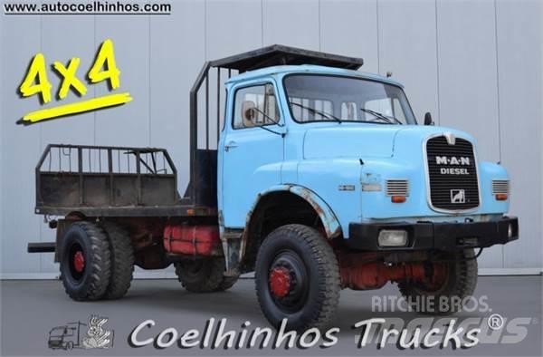 MAN 16.192 HAK Platte bakwagens
