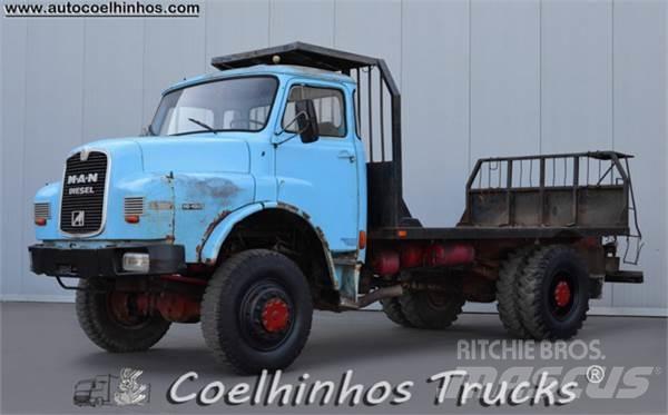 MAN 16.192 HAK Platte bakwagens