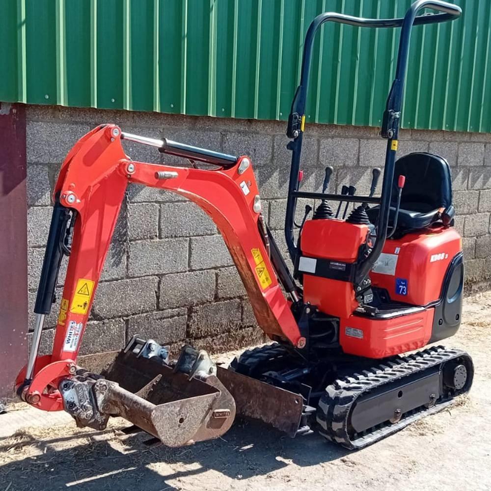 Kubota K 008-3 Minigraafmachines < 7t