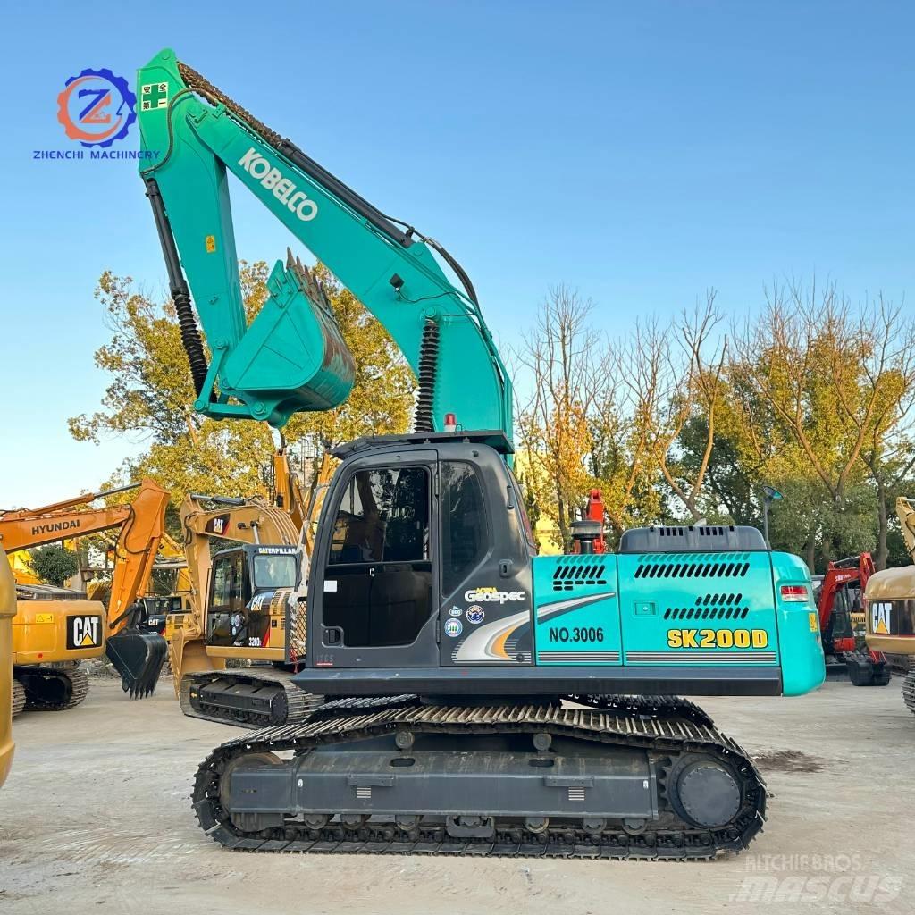 Kobelco SK 200 Rupsgraafmachines