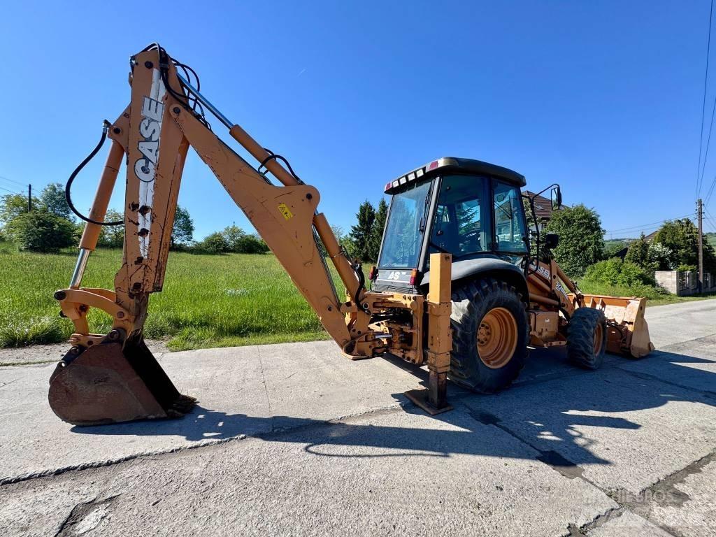 CASE 580 SR-4 PT Graaf-laadcombinaties
