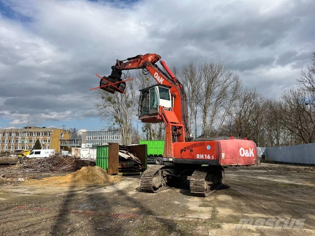 O&K RH 16.5 Rupsgraafmachines