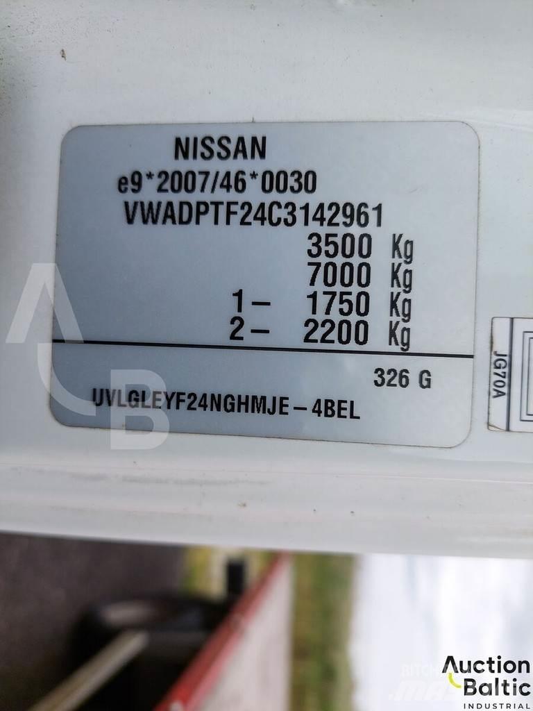 Nissan Cabstar Bestelwagens met open laadbak