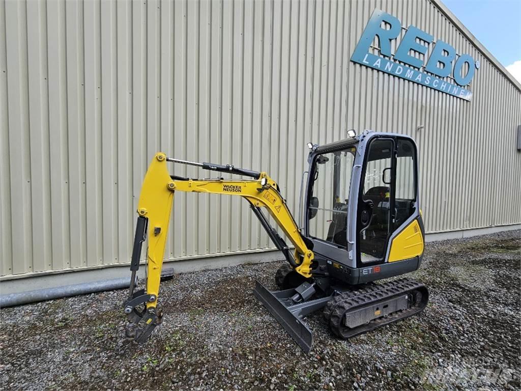 Wacker ET 18 Minigraafmachines < 7t