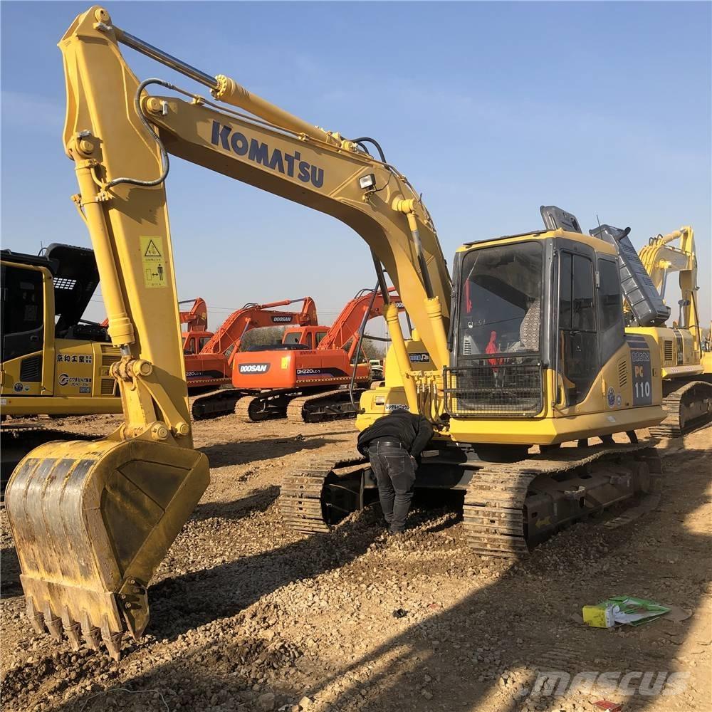 Komatsu PC110-7 Midigraafmachines 7t - 12t