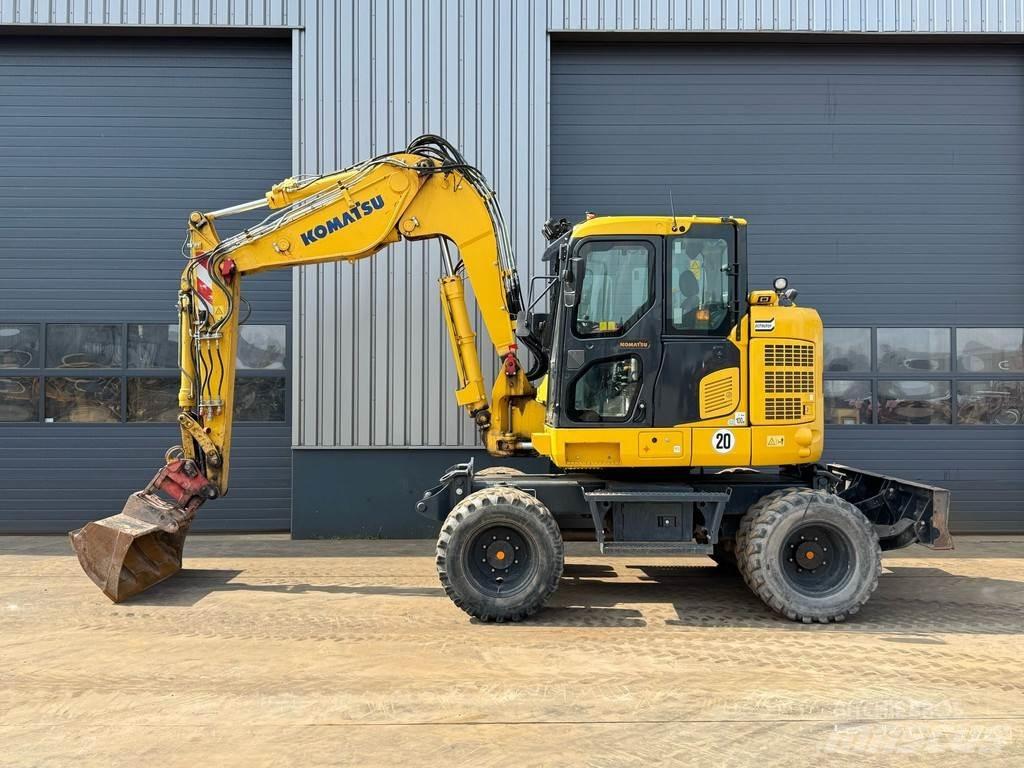 Komatsu PW118MR-11 Wielgraafmachines