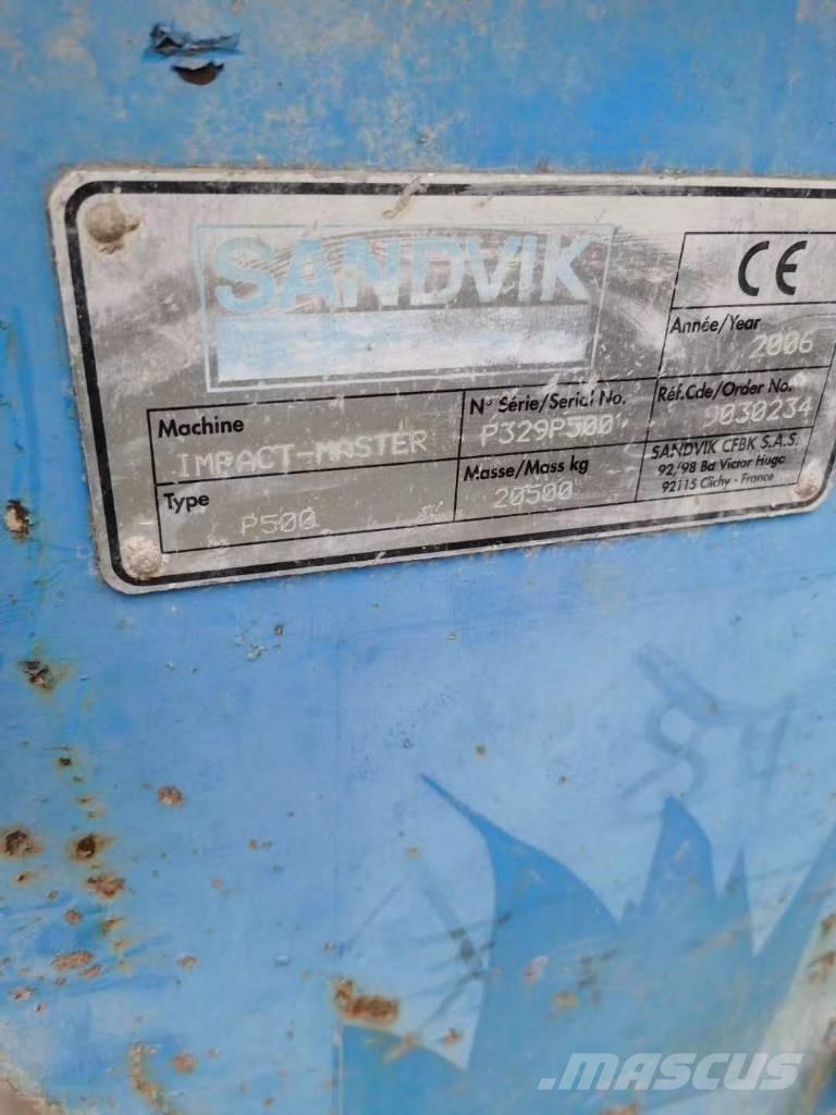 Sandvik P500 Vergruizers