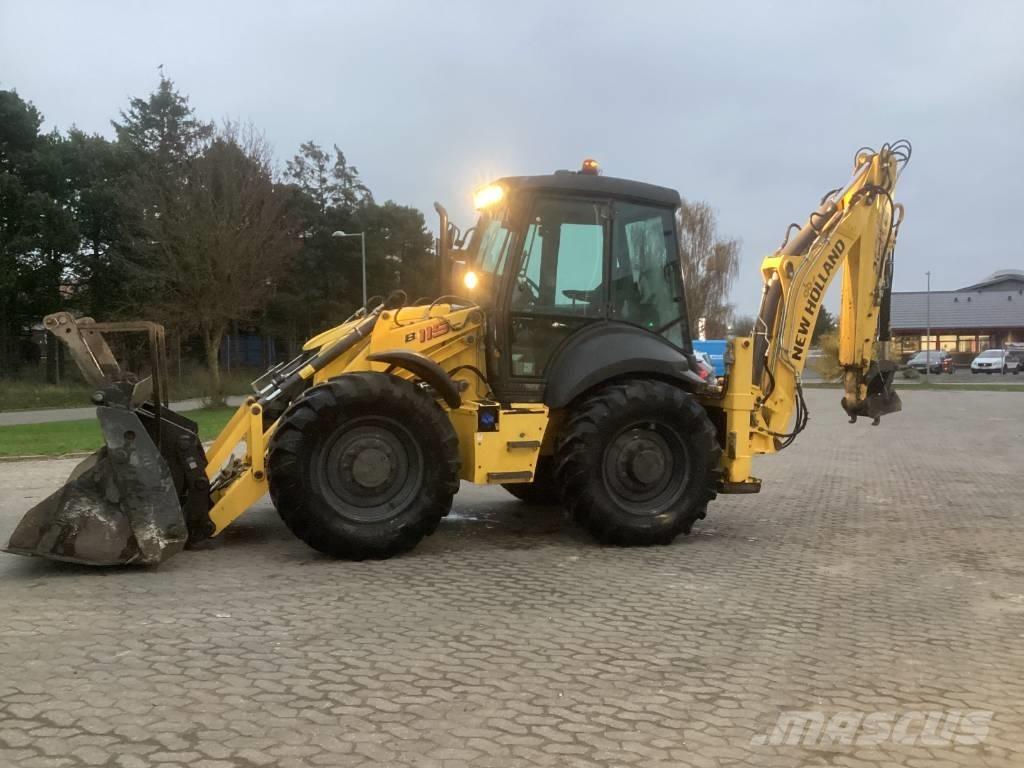 New Holland B 115 C Graaf-laadcombinaties