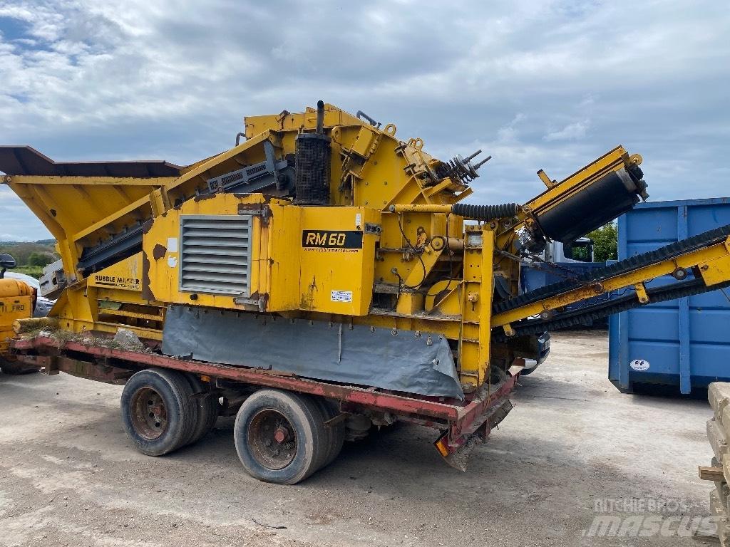 Rubble Master RM 60 Mobile crushers