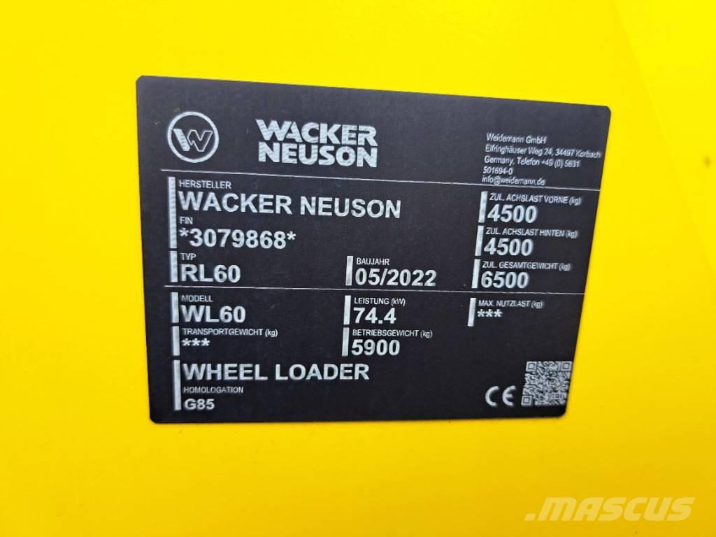 Wacker Neuson WL60 Wielladers