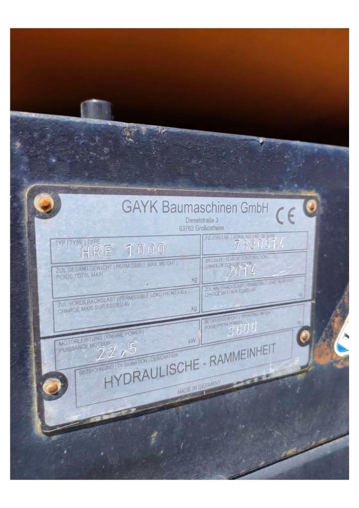  GAYK HRE1000 Heistellingen