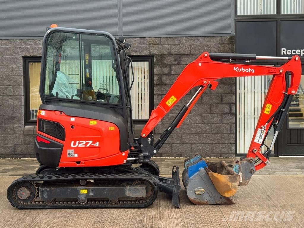 Kubota U 27-4 Minigraafmachines < 7t
