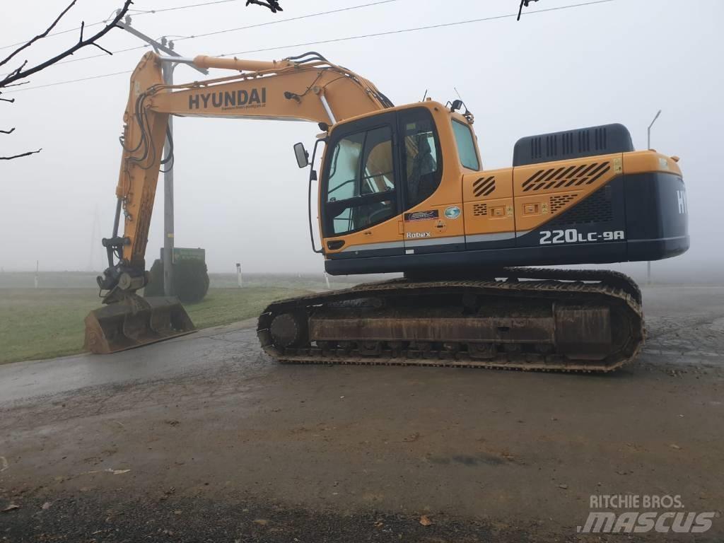 Hyundai R 220 LC-9A Rupsgraafmachines