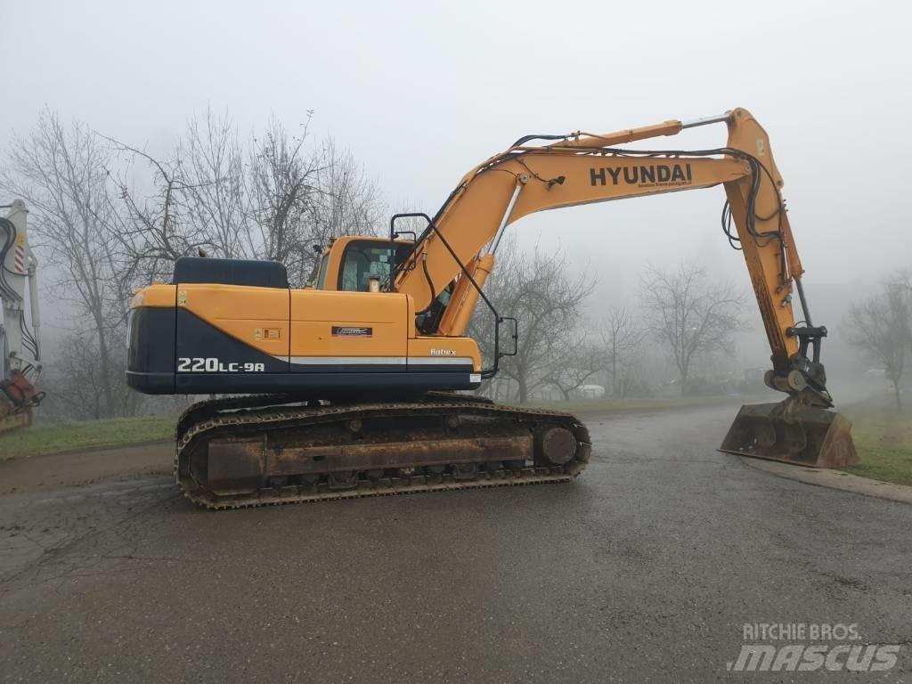 Hyundai R 220 LC-9A Rupsgraafmachines