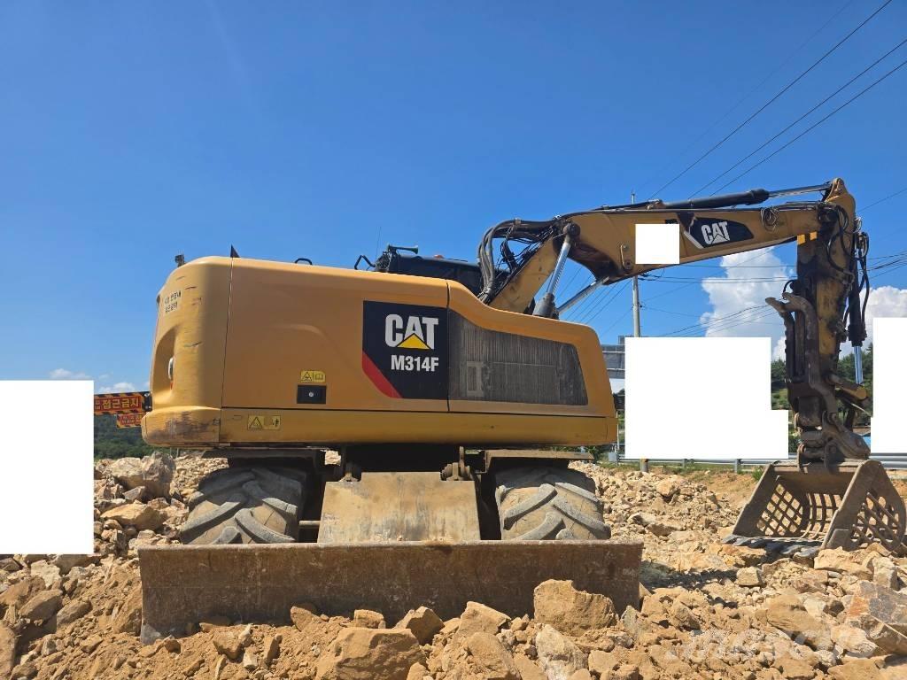 CAT 314F Wielgraafmachines