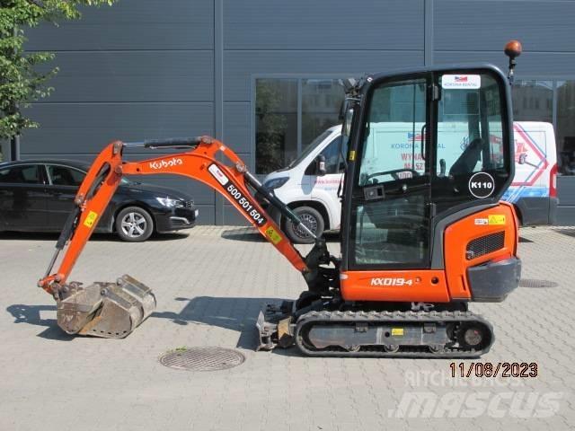 Kubota KX 019-4 Minigraafmachines < 7t