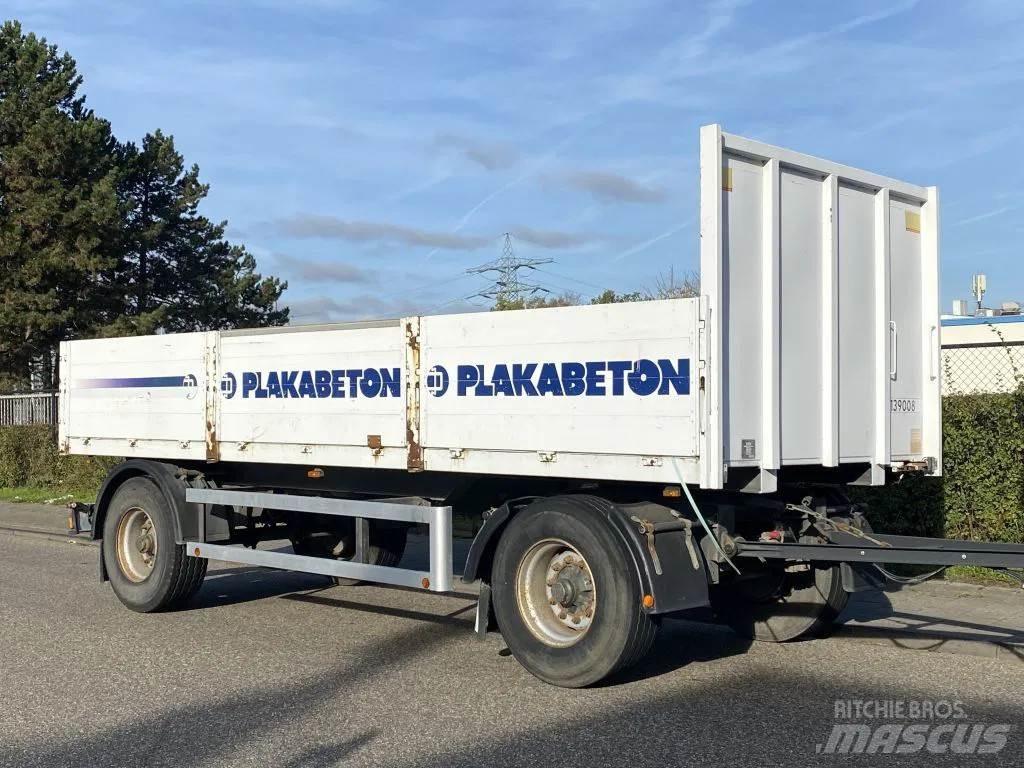 ATM AKF20/3 + 2 AXLE Vlakke laadvloer