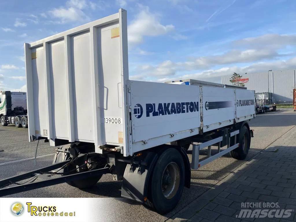 ATM AKF20/3 + 2 AXLE Vlakke laadvloer