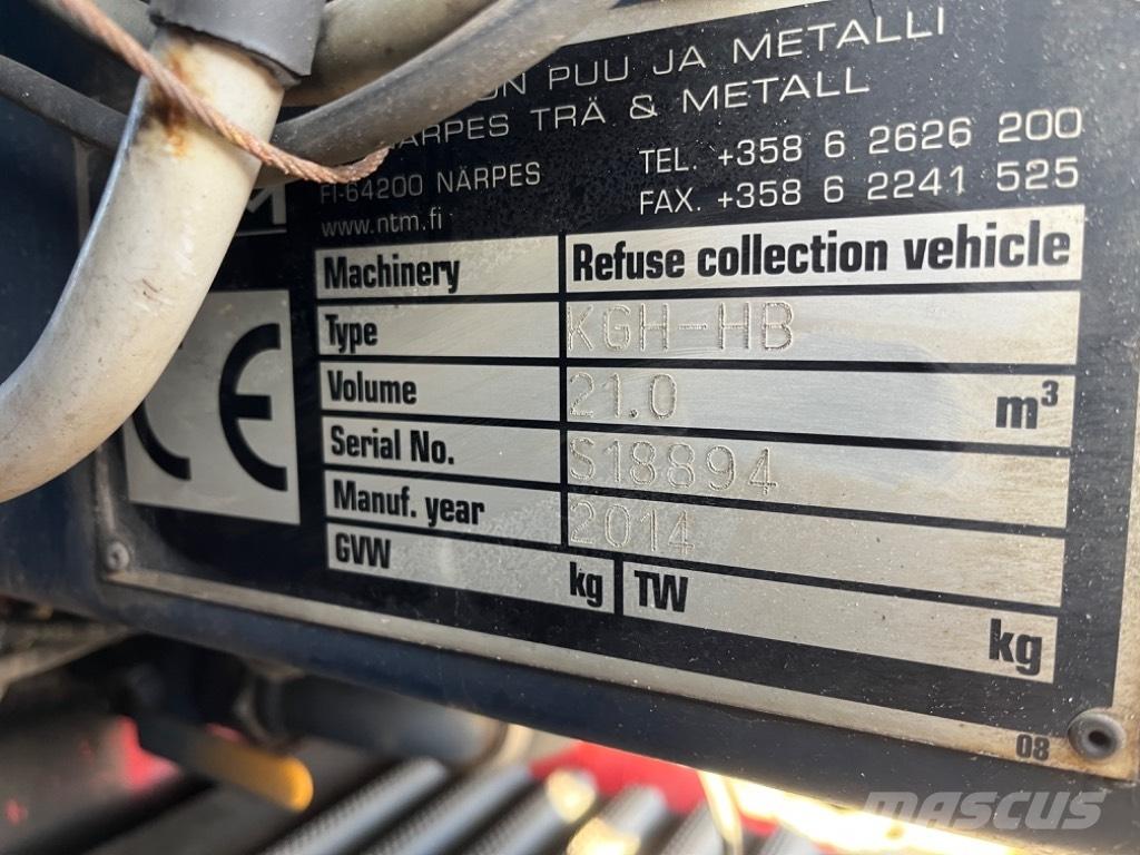 Scania P 320 Vuilniswagens