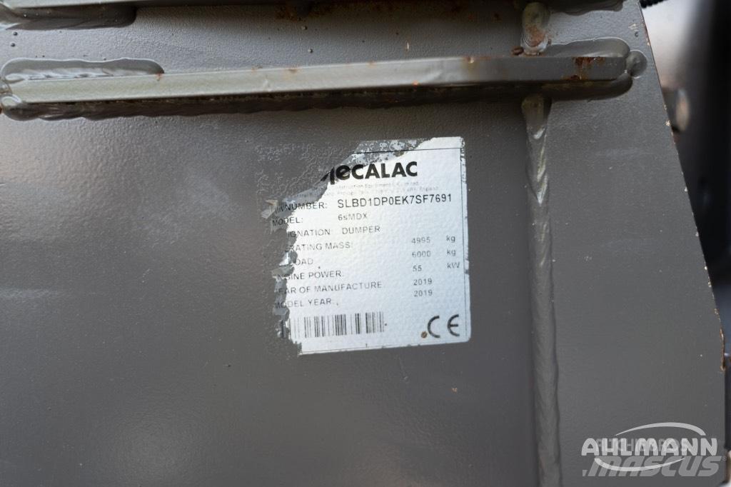 Mecalac 6 MDX Knik dumptrucks
