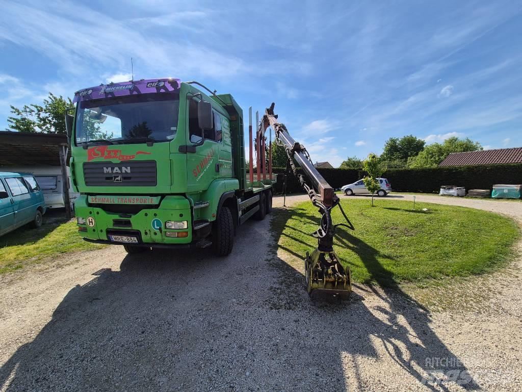 MAN 33.483 FDAC Hout-Bakwagens