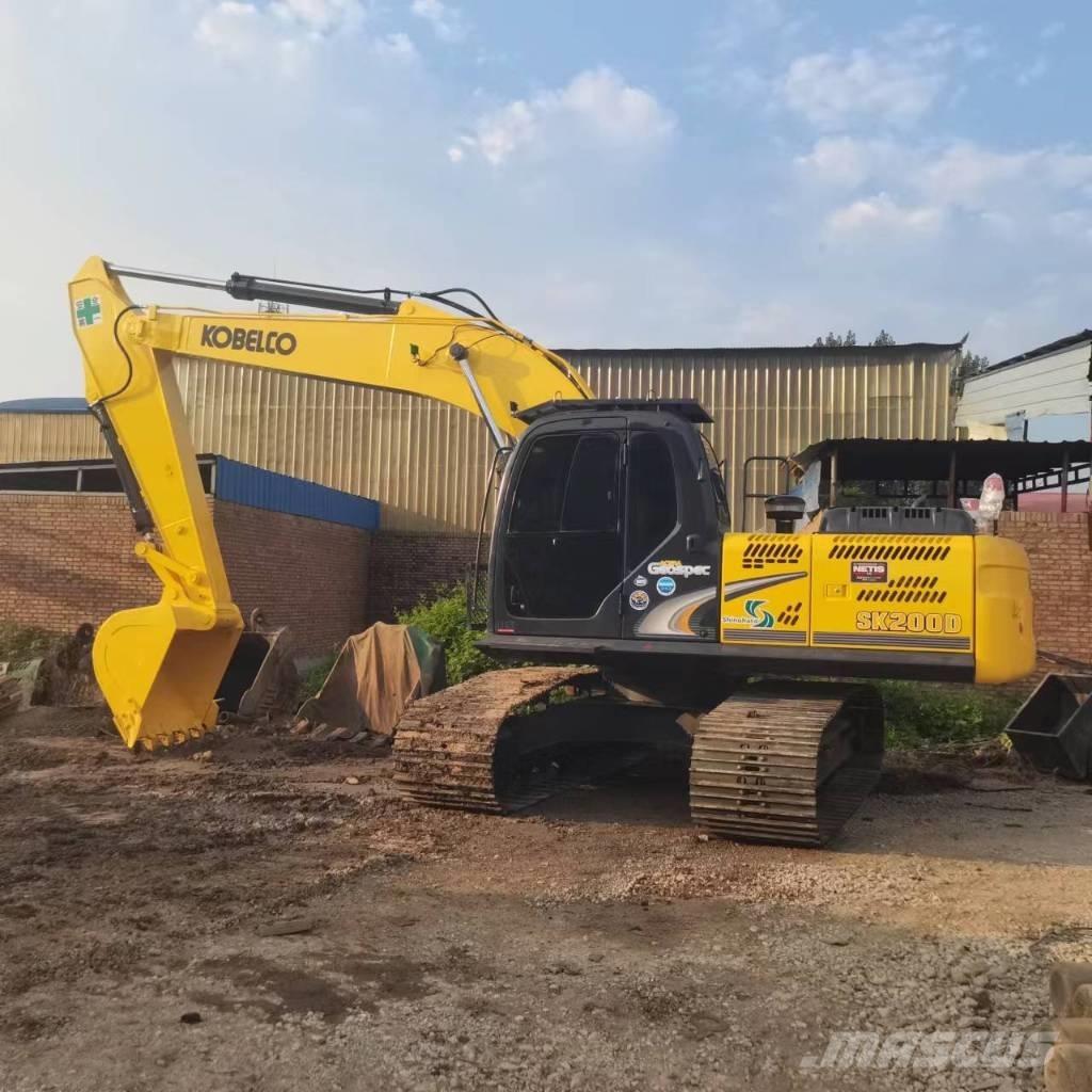 Kobelco SK 200 D Rupsgraafmachines