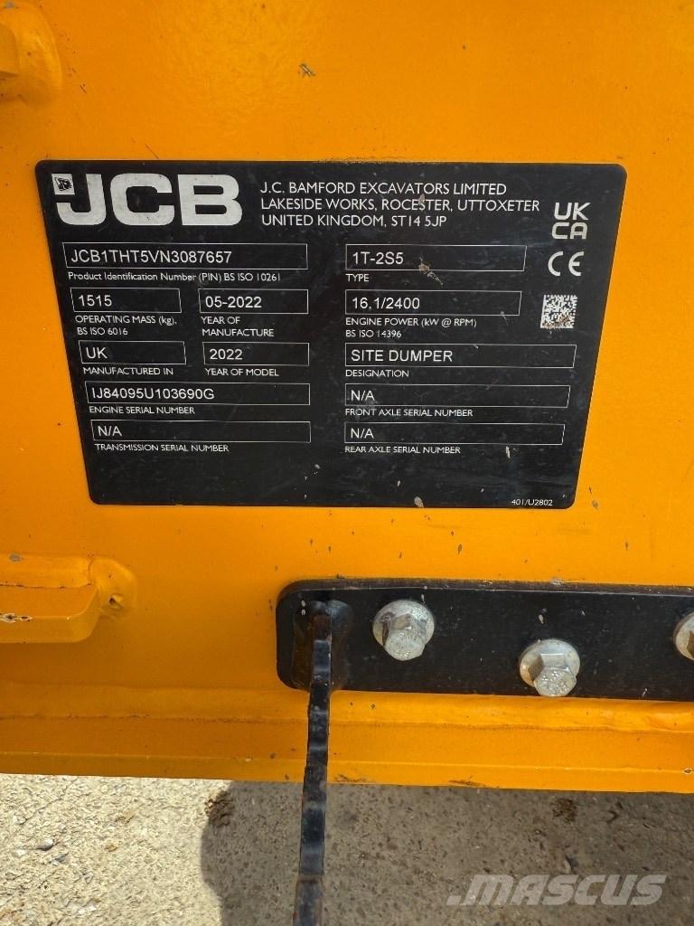 JCB 1 T Mini Dumpers