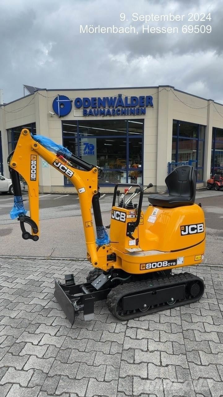 JCB 8008CTS Minigraafmachines < 7t