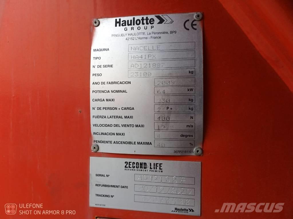 Haulotte HA 41 PX Knikarmhoogwerkers