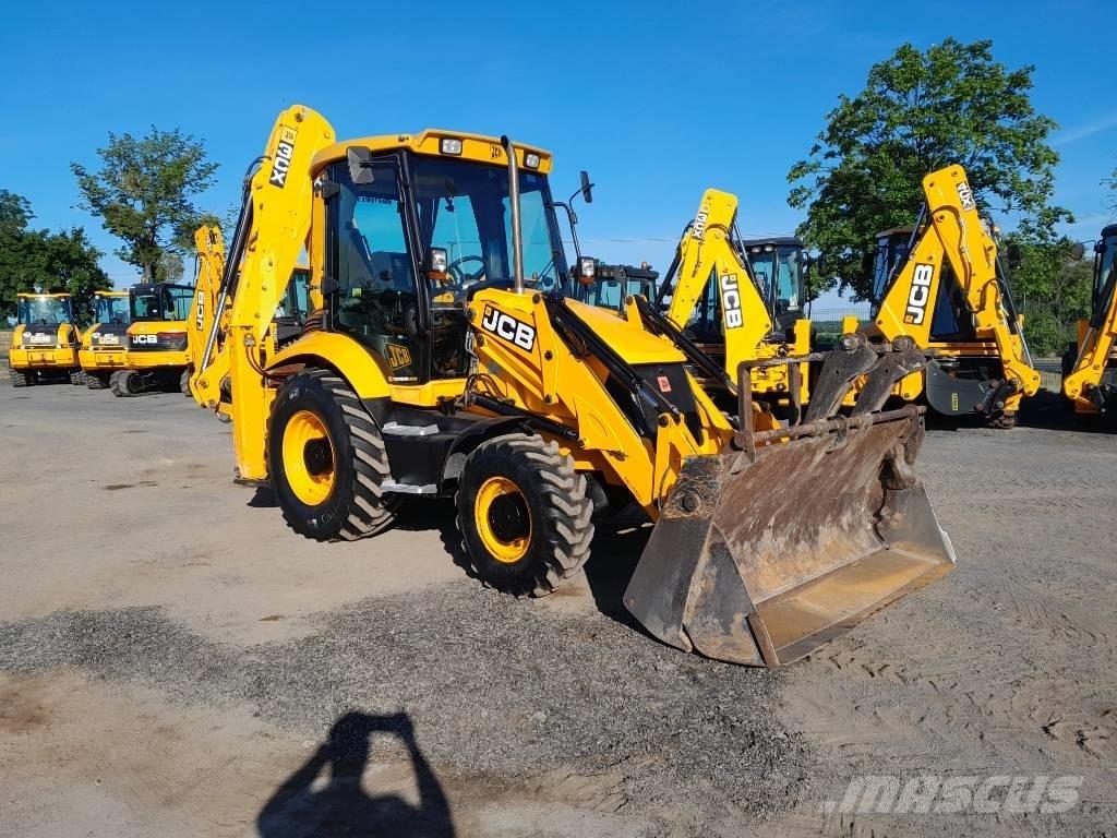 JCB 3 CX Graaf-laadcombinaties