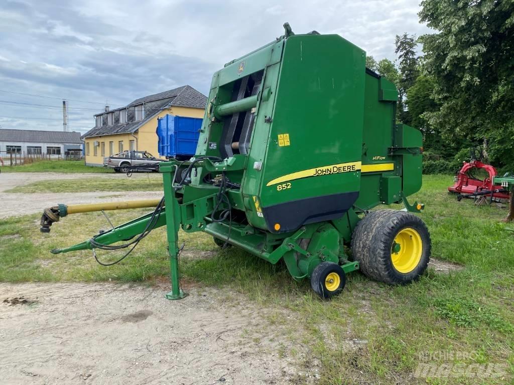 John Deere 852 Ronde-balenpersen