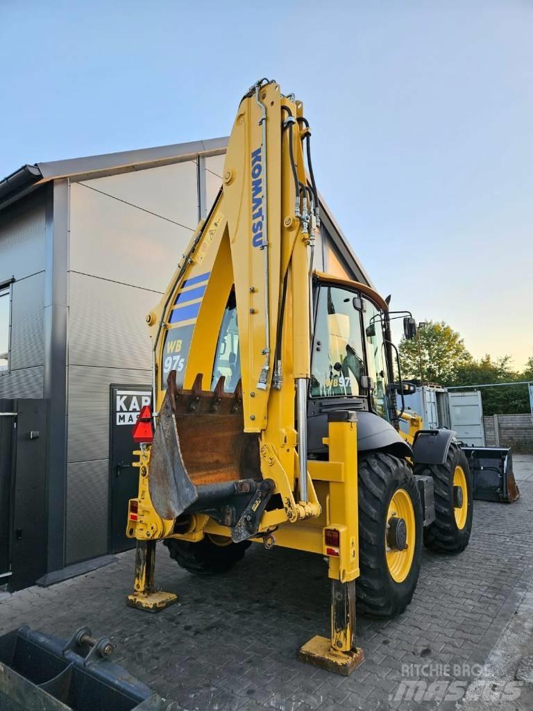Komatsu WB 97 S-8 Graaf-laadcombinaties