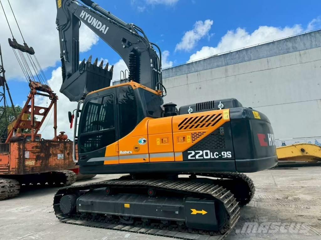 Hyundai R220LC-9S Rupsgraafmachines