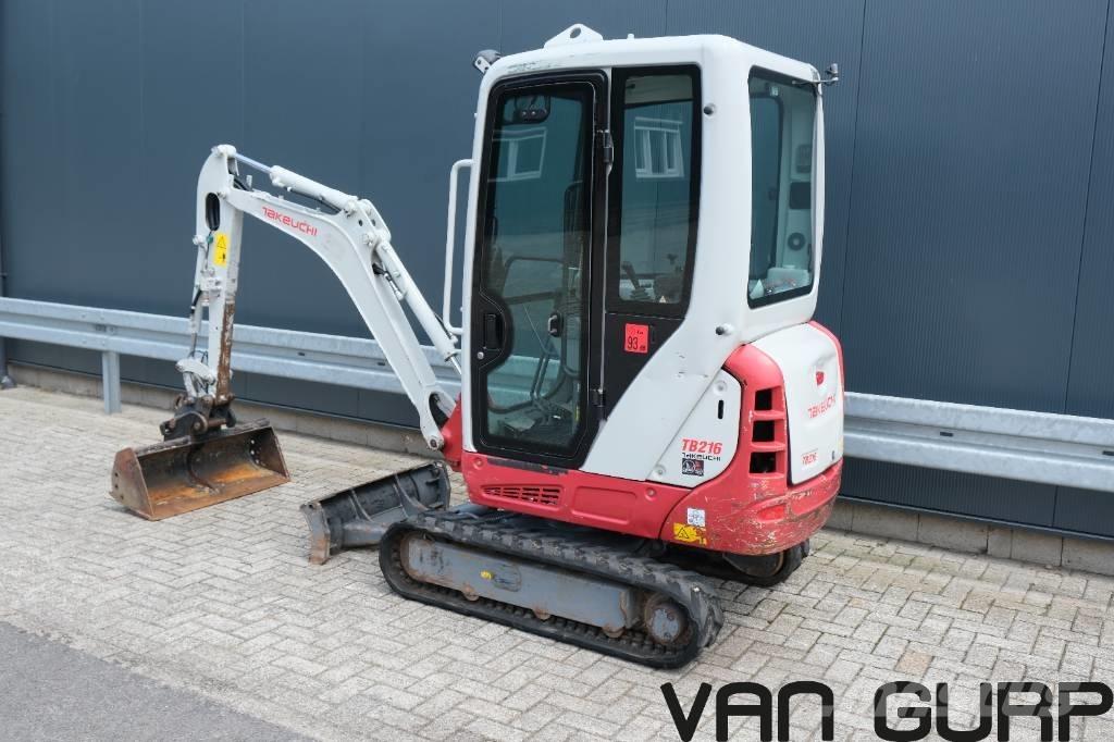 Takeuchi TB216 | 2018 Minigraafmachines < 7t