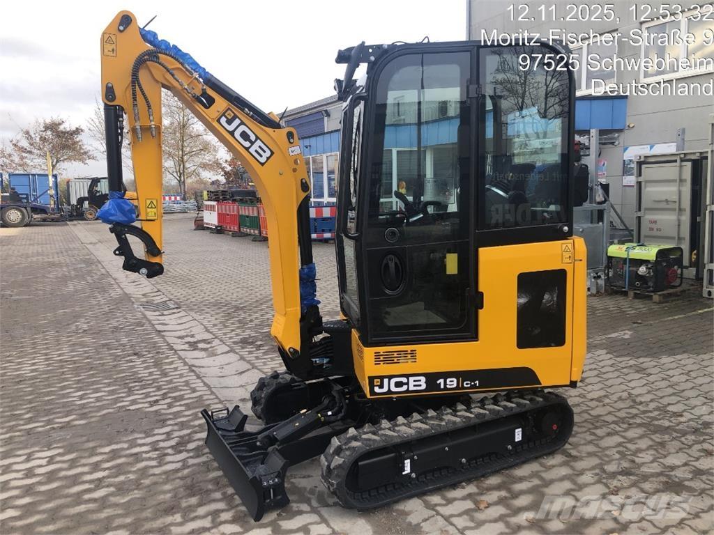 JCB 19C-1 Minigraafmachines < 7t