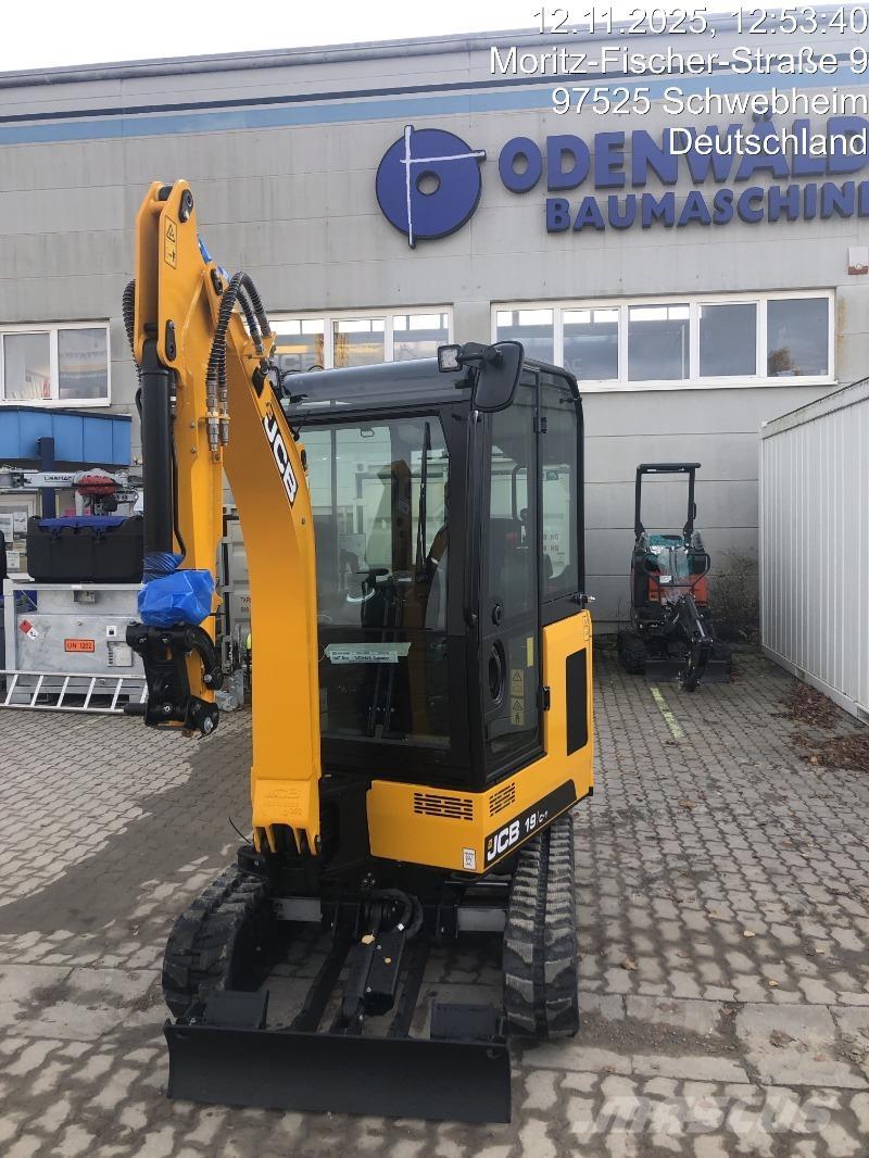 JCB 19C-1 Minigraafmachines < 7t