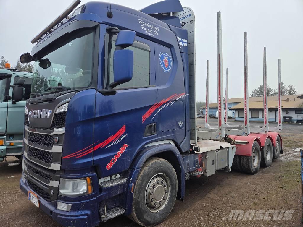 Scania R730 Hout-Bakwagens