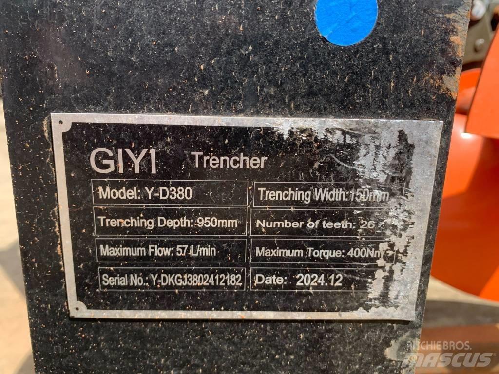  GIYI D380 TRENCHER Overige componenten
