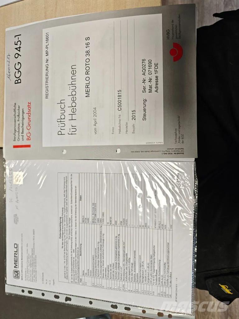 Merlo Roto 38.16S Verreikers