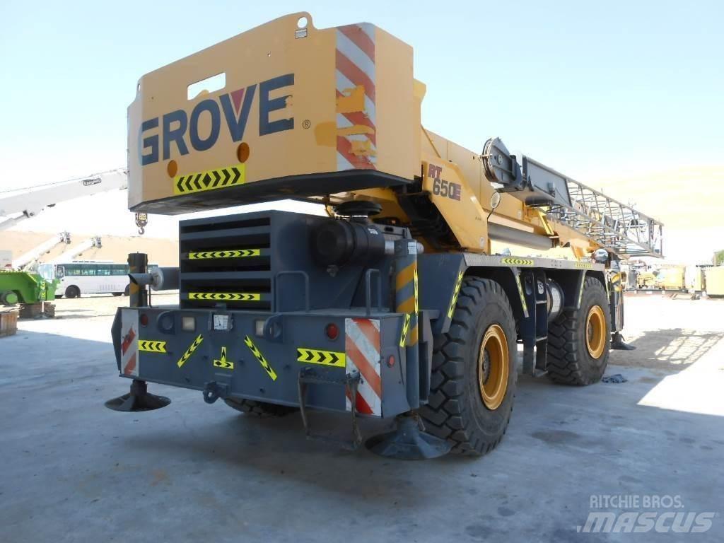 Grove RT 650 E Ruw terrein kranen