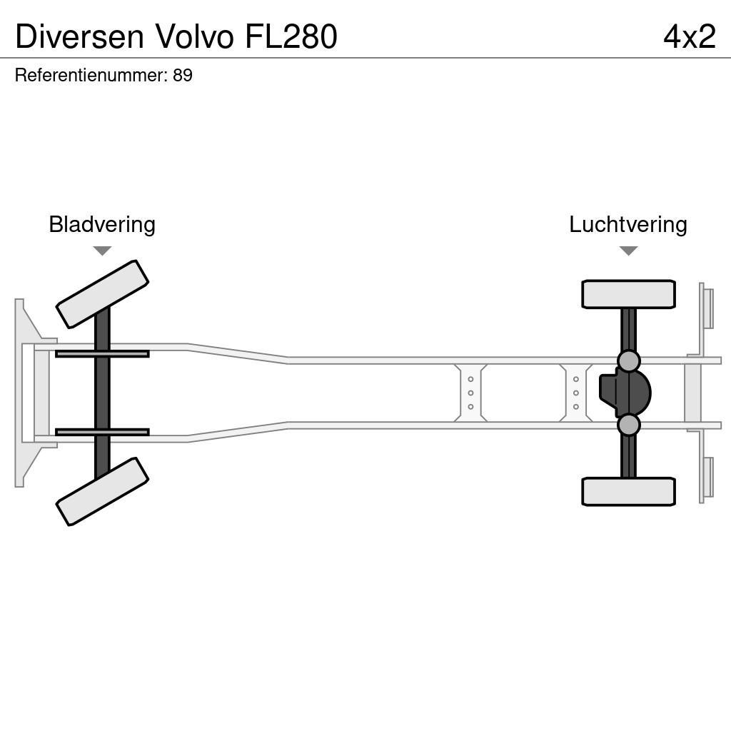 Volvo FL280 Chassis met cabine