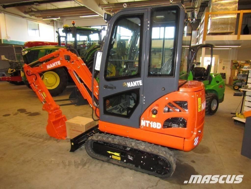Nante NT 18 D Minigraafmachines < 7t
