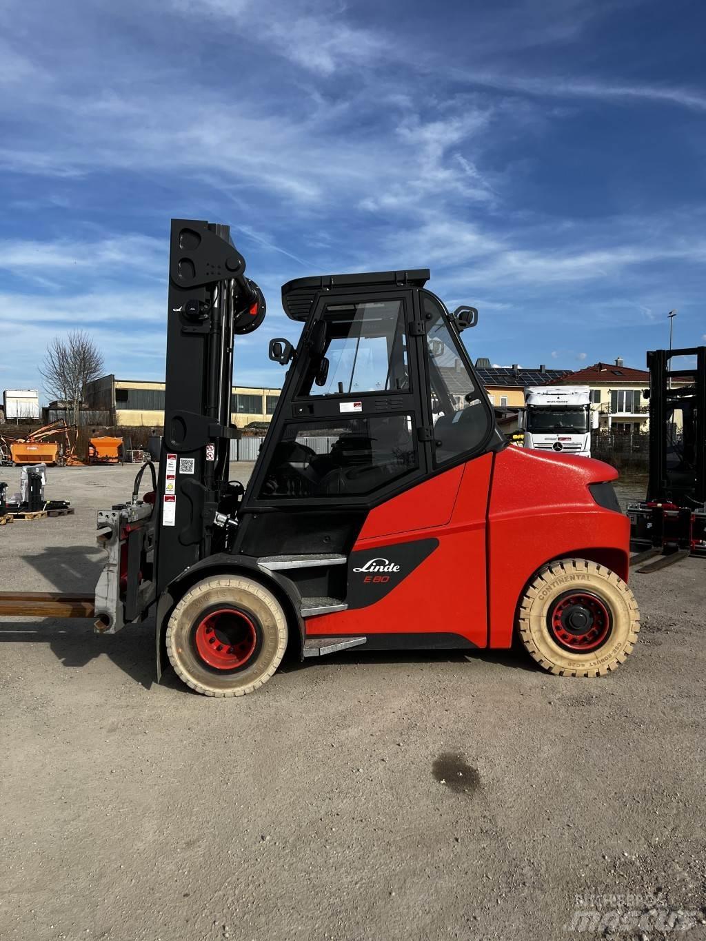 Linde E80/900 Elektrische heftrucks