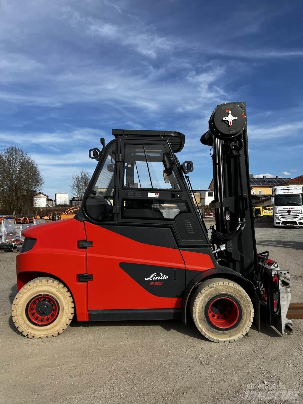 Linde E80/900 Elektrische heftrucks