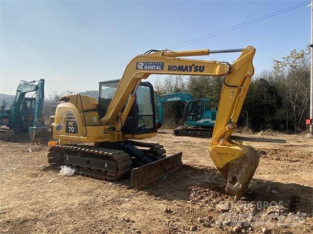 Komatsu PC 70-8 Rupsgraafmachines
