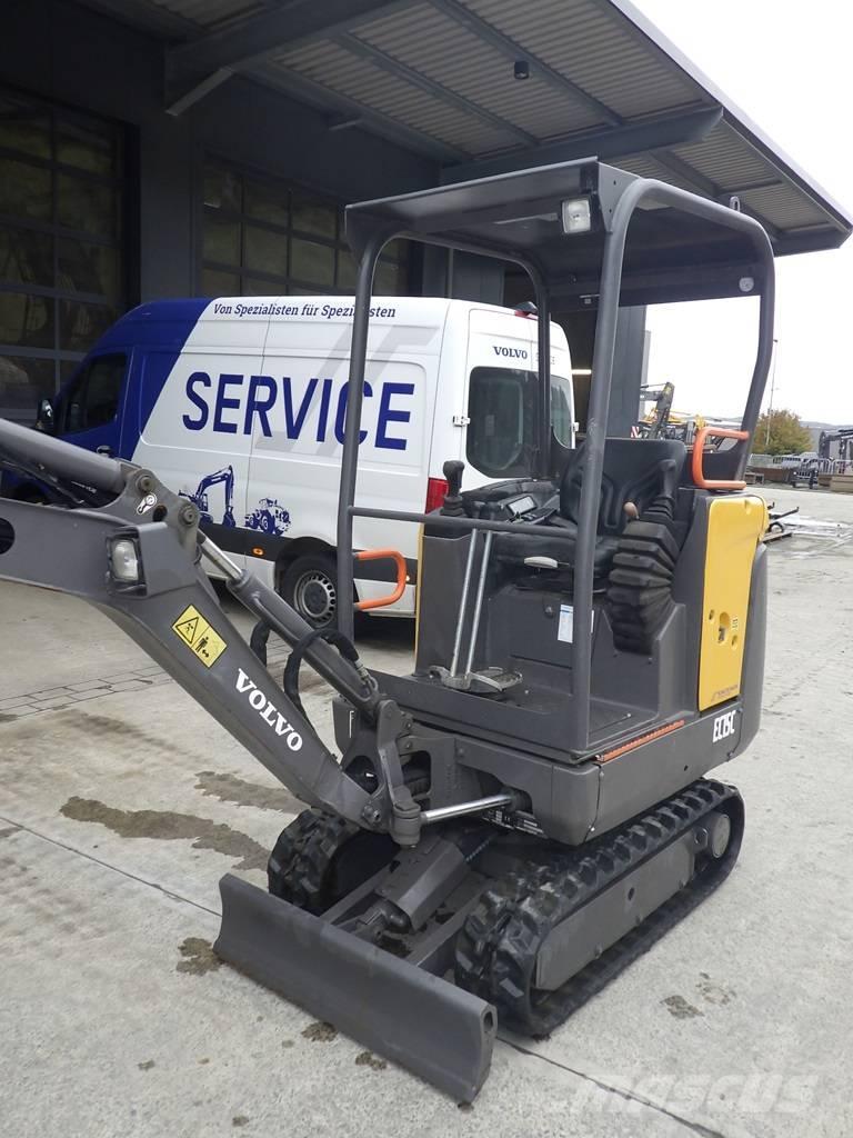 Volvo EC 15 C Minigraafmachines < 7t